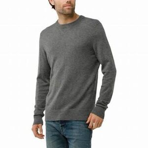 Smartwool- Men’s Sparwood Crew Sweater Merino Wool in Charcoal Grey, Size XL